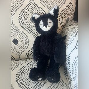 Slumber Kins Don’t be a‎ Scaredy Cat. Limited Edition Black Lynx Halloween plush